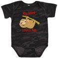 thumbnail image 3 of Inktastic My Mimi Loves Me Sloth Boys or Girls Baby Bodysuit, 3 of 5