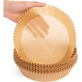 thumbnail image 4 of shiyou-Air Fryer Liners - Disposable Parchment Paper, 100 Count - 7-8 Inch, Non-Stick, 5-8 Quart (8" Round - 100CT), 4 of 4