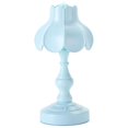 thumbnail image 2 of LEEYNEER Lampe de Chevet Rétro LED en Forme de Lotus USB Mini avec Protection des Yeux pour la Maison, le Lit, le Côté, le Bureau, 2 of 8