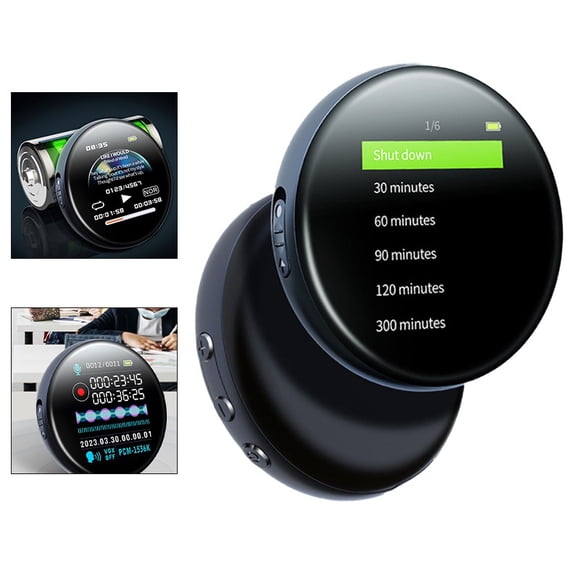 Reproductor de MP3 portátil inteligente de 64 GB: ¡música, radio y libros electrónicos con batería de 95 horas!