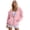 Pink, variant on WTOBBY Women's Oversized Zip Hooded Jacket Fall Fashion Sweatshirt Casual Long Sleeve Top with Comfort Fit for Autumn Streetwear,Black L