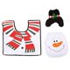 thumbnail image 1 of Christmas Toilet Seat Cover Decorations Christmas Bathroom Decor, 1 of 5