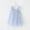 Blue, variant on Wavsuf Children Girls Summer Dress Nets Sequins Cute Blue Children's Clothing Size 4-5Years