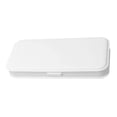 thumbnail image 2 of Bolígrafo PP Lápiz Bolsa de Papelería Estuche para Lápices para Adultos Portátil Ligero a Prueba de Polvo Breve Múltiples Usos Práctico blanco Macarena Estuche, 2 of 8