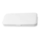 thumbnail image 1 of Estuche de plástico para lápices, estuche de almacenamiento, múltiples usos para bolígrafos, lápices y marcadores, compacto. blanco, 1 of 9