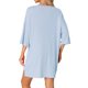 thumbnail image 3 of Conjunto de ocio de gran tamaño para mujeres INSPIRE CHIC, sudaderas de entrenamiento, camiseta con pantalones cortos de ciclista, conjuntos 2XL azul claro, 3 of 6