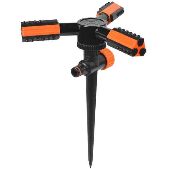 Ogetok Gardening Rotary Sprinkler with 360° Spray Coverage - Adjustable Watering System for Lawns, Gardens & Flower Beds, Water-Saving Rotary Head