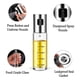 thumbnail image 5 of Jarra de aceite de vidrio de 100ml, botella de aceite en aerosol transparente, botellas para salsa, vinagre, ensalada de barbacoa, aceite para hornear frito, 5 of 7