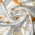 thumbnail image 5 of Ambesonne Egg Window Valance, Fried Eggs Breakfast Pattern, 54" X 18", Marigold Peach and Cream, 5 of 5
