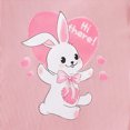 thumbnail image 5 of HCNTES Newborn Baby Girl Summer Clothes Bow Short Sleeve Romper Bodysuit Ruffle Shorts Headband Set Cute Outfits(Z01-Pink,6-12 Months), 5 of 6