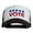 Black White, variant on Vote with Stars Embroidered Foam Mesh Back Cap - Black White OSFM