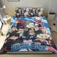 thumbnail image 1 of Exorcista Azul Conjunto de sábanas temático, trío de piezas, cómodo y amigable con la piel, diseño único, regalo de decoración para el hogar para familiares, amigos y fans, 90 cm * 190 cm, 1 of 6