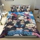 thumbnail image 1 of Exorcista Azul Conjunto de sábanas temático, trío de piezas, cómodo y amigable con la piel, diseño único, regalo de decoración para el hogar para familiares, amigos y fans,140cm *210cm, 1 of 6