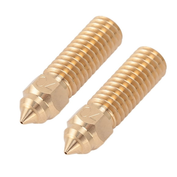 3D Printer Nozzles, Brass Extruder Print Head with Smooth Inner Wall for K1 CR M4 Vyper Kobra Sovol Sv06 Plus Sv07, Compatible with PLA ABS PETG TPE TPU PC