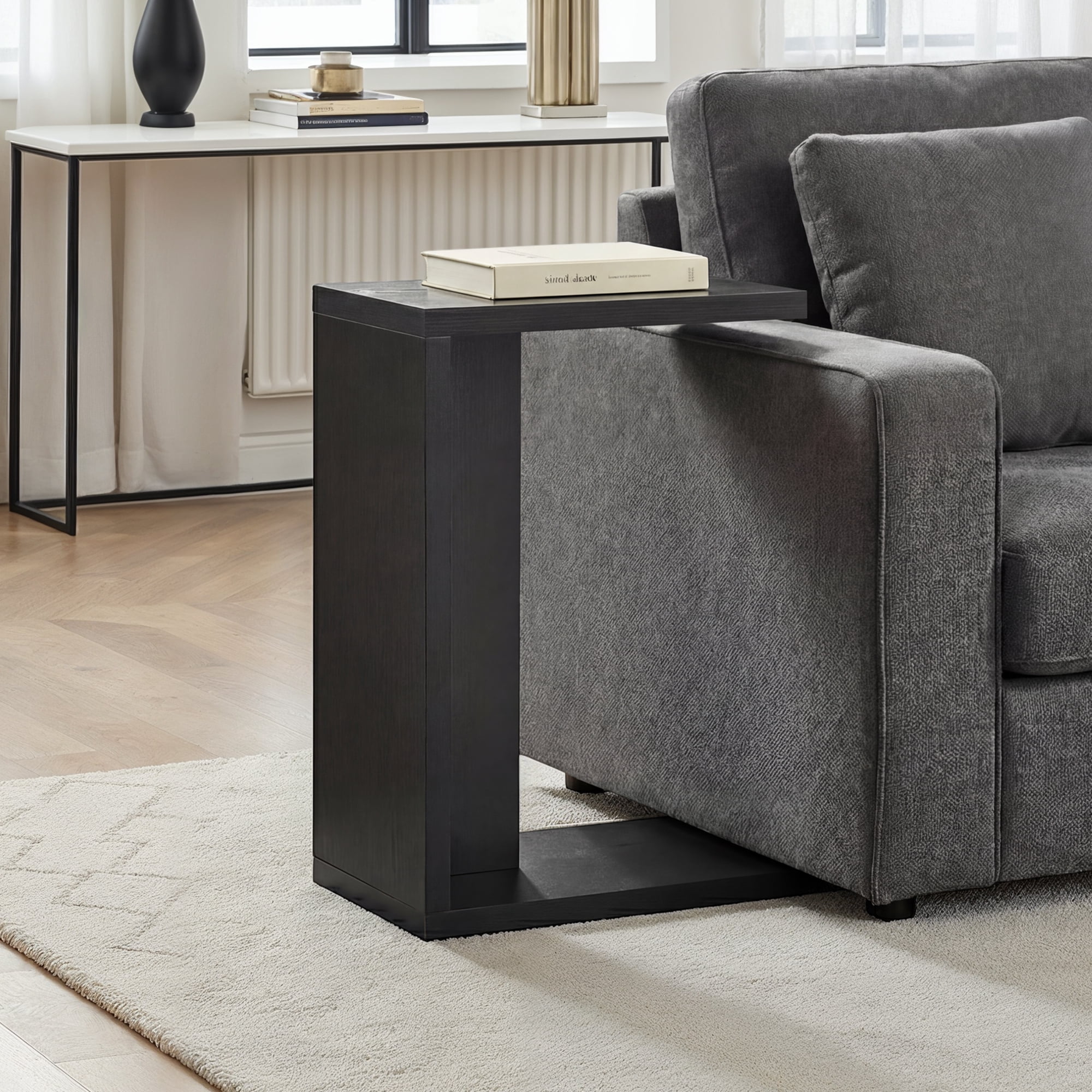 Convenience Concepts Northfield Admiral C End Table, Black