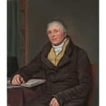thumbnail image 2 of Pieter Christoffel Wonder 12x14 Black Ornate Wood Framed Double Matted Museum Art Print Titled: Charles Thompson (C. 1818), 2 of 5