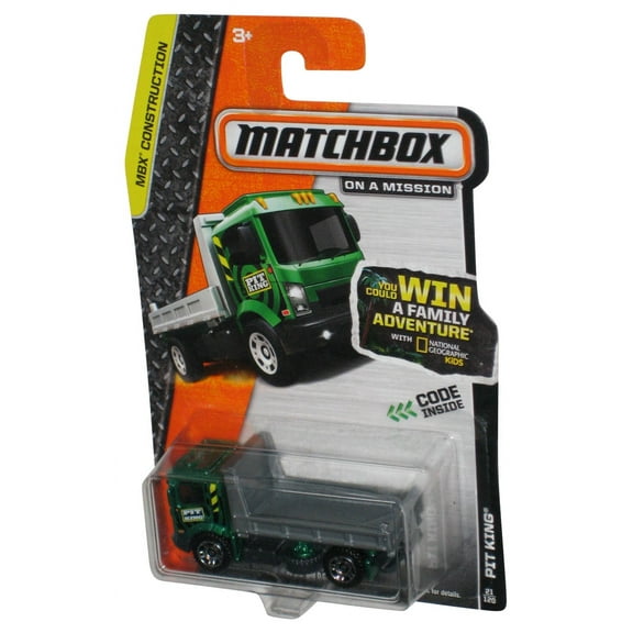 Matchbox MBX Construction (2013) Green Pit King Toy Truck 21/120