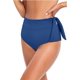 thumbnail image 1 of Nudo de Corbata para Mujer Delantero de Cintura Alta Fondo de Bikini Azul-E G Azul-E G Xishao ropa, 1 of 1