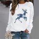 thumbnail image 1 of TaTaai Hoodies Shirts for Women Early Fall Long Sleeve Tops Vintage Graphic Outfits Tops Fashion Pullover Tees Gift, 1 of 5