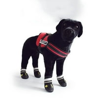 kladzum Dog Boots Shoes for Dogs with Reflective Strips Rugged Anti-Slip Sole Pet Supplies Dog Shoes