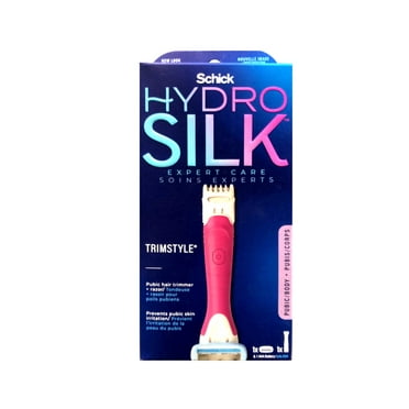 Hydro Silk TrimStyle Women's Razor with Bikini Trimmer - 1 Razor Handle & 1 Refill