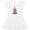 AA-White, variant on Inktastic Hippo 1st Birthday Girls Baby Dress
