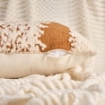 thumbnail image 3 of Unique Bargains Pack of 2 Plush Pillow Covers Bedroom Couch 20" x 12" Orange, 3 of 7