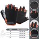 thumbnail image 1 of Guantes de gimnasio para hombre y mujer, manoplas profesionales para levantamiento de pesas, Crossfit, entrenamiento, culturismo, medio dedo, Protector de mano Fivean Guantes deportivos, 1 of 2