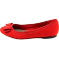 thumbnail image 2 of Karen Scott Womens CHANDII Round Toe Ballet Flats, Red, Size 7.0, 2 of 4