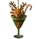 thumbnail image 4 of xihome Adorno navideño festivo para bebidas, ideal para fiestas, decoracin de plstico resistente para ccteles y mocktails, juego de 1 unidad., 4 of 5