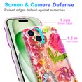 thumbnail image 2 of Allytechgroup Magnetic Case for iPhone 15 Plus, Screen & Camera Defense Support Wireless Charging Slim Fit for Women Girls Shockproof Protective Back Cover for iPhone 15 Plus, D, 2 of 7