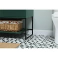 thumbnail image 5 of 48 inch single bathroom vanity in green with backsplash, 5 of 8