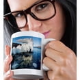 thumbnail image 2 of 3drose, Canada, Nunavut Territory, Setting Midnight Sun, Melting Iceberg, 11oz Mug, 2 of 6