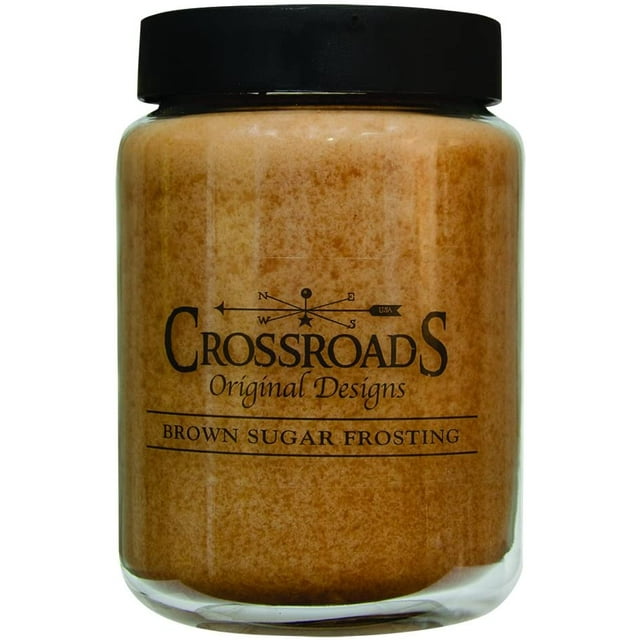 CWI Gifts Brown Sugar Frosting 26 oz Jar Candle