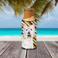 thumbnail image 3 of Westie Candy Cane Holiday Christmas Ultra Hugger for slim cans, 3 of 6