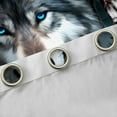 thumbnail image 4 of Manfei 3D Wolf Animal Black Out Curtains, Tribal Dream Catcher Curtains Pack of 2 (42x63 Each), Bohemian Western Wildlife Bedroom Curtains, Living Room Curtains Decor, 4 of 6