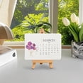 thumbnail image 4 of Plantable Seed Calendar 2027 Wildflower Paper Calendar with Stand,Eco-Friendly Seed Garden Calendar 12 Months, Sustainable Monthly Desk Planner for Gardening Decor Gifts, 4 of 7