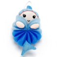 thumbnail image 2 of Colorful Cartoon Design Mesh Pouf Shower Wash Sponge Cleaning Mesh for Kids Toddlers Adults, 2 of 2