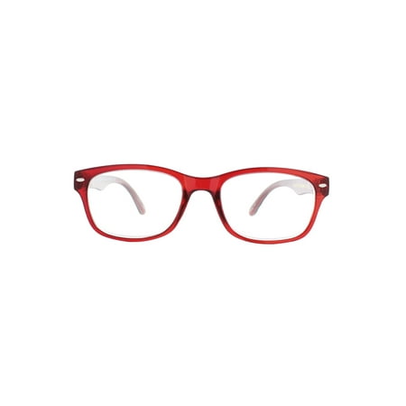 Select-A-Vision Women's Victoria Klein 9078 Red Round Reading Glasses ...