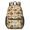 Mushroom and Leaf Beige Pattern, variant on Mushroom and Star Black Pattern 17" Waterproof Oxford School Backpacks for Teens, S-Shape Padded Straps, for School, Travel, Hiking, Camping