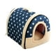 thumbnail image 5 of Mascota Cama para gatos Tienda para perros con cojín Plegable Cachorro Perrera Parte inferior antideslizante Nido cálido Cama para perros Cama para, 5 of 8