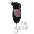 thumbnail image 2 of Breathalyzer Alcohol Tester, Keychain Breathalyzer Portable Breath LCD Digital Display Alcohol Tester Analyzer with Backlight, 2 of 7