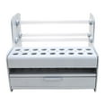thumbnail image 1 of DYNWAVECA Support de Rangement pour Outils Support de Tournevis Organisateur d'Outils Robuste Présentoir de Rangement pour Tournevis pour Bureau Établi Atelier Blanc, 1 of 10