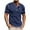 01 Dark Blue, variant on Awdenio Men Shirts Henley Shirts Long Sleeve Casual Basic T-Shirt Fashion Cotton Button Soft Tee Shirts