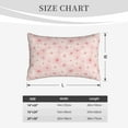 thumbnail image 4 of Lsque Chrysanthemum Pattern Pillow Case – Soft & Cozy Throw Pillow Cover, Hypoallergenic Cushion Case for Sleeping Women with Envelope Closure-14"x20", 4 of 6