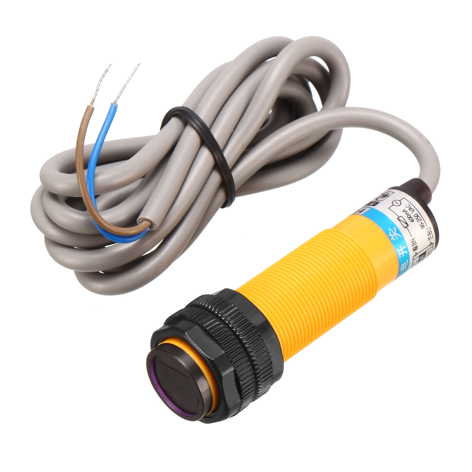 400mA Infrared Ray Diffuse Reflection Photoelectric Sensor Switch AC90250V