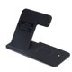 thumbnail image 3 of Cargador inalámbrico 4 en 1 con certificación Qi, estación de carga inalámbrica para iPhone, reloj iOS, color negro, 3 of 5