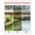 thumbnail image 3 of VEVOR Steel Landscape Edging, 5 Packs 39 x 5 in Rust-Resistant Metal Landscape Edging, Bendable Garden Edging Border, Heavy Duty Lawn Edging, Easy-to-Install, Flower Bed Yard Pathway Divider Brown, 3 of 9