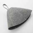 thumbnail image 5 of Thicken Wool Felt Sauna Hat Hair Protection Spa Sauna Accs For Bath Protection, 5 of 8