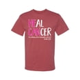 thumbnail image 2 of Faith Jesus Believe Awareness Men's Graphic T-Shirt, Vintage Heather Red, Small, 2 of 3